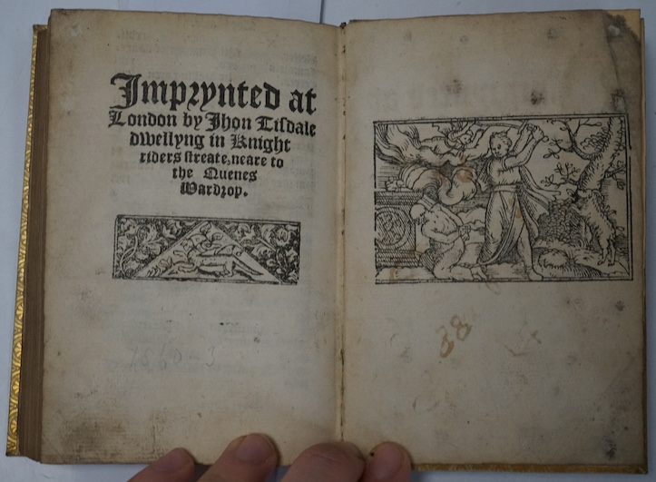 [Polydore Vergil]. (De Inventoribus Rerum). An Abridgemente of the Notable Worke of Polydore Virgile. Conteining the deuisers and fyrste fynders onte aswell (sic) of antyquities, artes, ministeries ... as of the rites, a